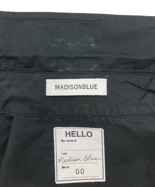 MADISON BLUE（マディソンブルー）MADISON BLUE (マディソンブルー) J.BRADLEY SHIRT ショートスリーブシャツ ブラック サイズ:００の古着・服飾アイテム