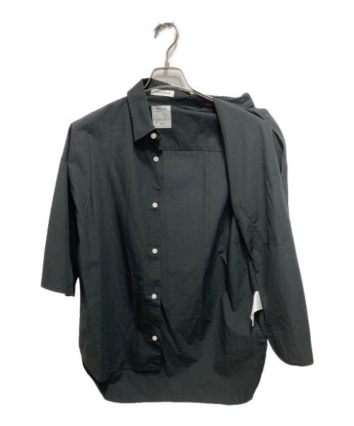 MADISON BLUE（マディソンブルー）MADISON BLUE (マディソンブルー) J.BRADLEY SHIRT ショートスリーブシャツ ブラック サイズ:００の古着・服飾アイテム