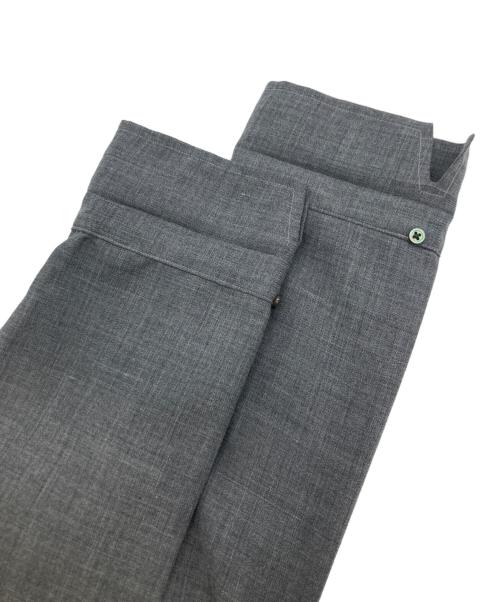 MADISON BLUE（マディソンブルー）MADISON BLUE (マディソンブルー) 5分袖シャツ グレー サイズ:１の古着・服飾アイテム