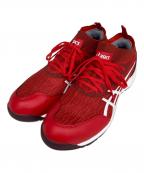 asicsアシックス）の古着「ウィンジョブスニーカー」｜レッド