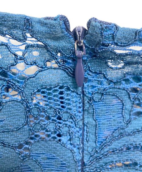 Diagram GRACE CONTINENTAL（ダイアグラム グレースコンチネンタル）Diagram GRACE CONTINENTAL (ダイアグラム グレースコンチネンタル) レースワンピース ネイビー サイズ:Ｓの古着・服飾アイテム