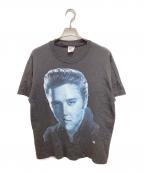 Hanesヘインズ）の古着「90’SバンドTシャツ／ELVIS PRESLEY 90’S」｜ブラック