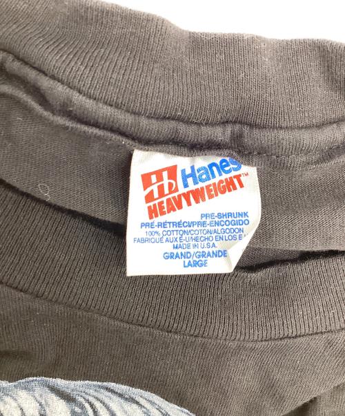 Hanes（ヘインズ）Hanes (ヘインズ) 90’SバンドTシャツ／ELVIS PRESLEY 90’S ブラック サイズ:Lの古着・服飾アイテム