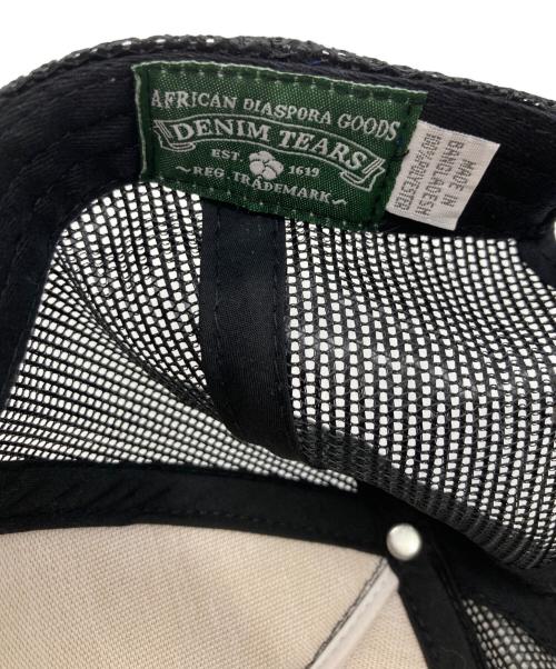 Denim Tears（デニムティアーズ）Denim Tears (デニムティアーズ) スパンコールキャップ ブラック サイズ:-の古着・服飾アイテム