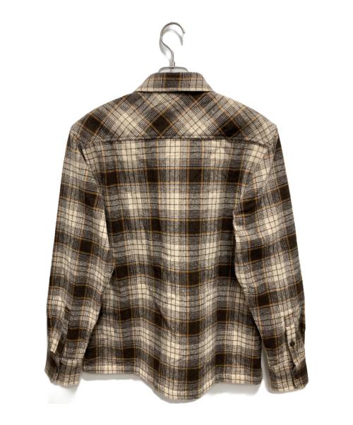 CarHartt（カーハート）CarHartt (カーハート) L/S HAGEN SHIRT ブラウン サイズ:Mの古着・服飾アイテム