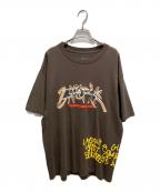 CACTUSカクタス）の古着「Travis Scott Utopia Tシャツ」｜ベージュ