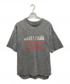 CVTVLISTカタリスト）の古着「EVOLUTION TEE エボリューション半袖Tシャツ」｜グレー
