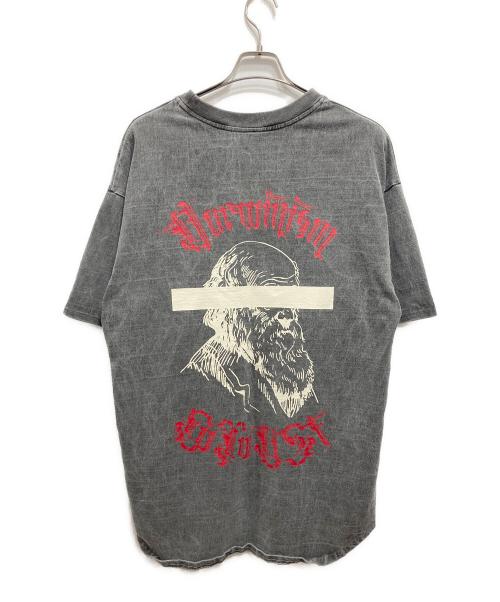 CVTVLIST（カタリスト）CVTVLIST (カタリスト) EVOLUTION TEE エボリューション半袖Tシャツ グレー サイズ:1の古着・服飾アイテム