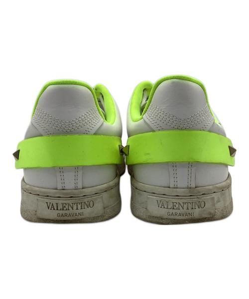 VALENTINO（ヴァレンティノ）VALENTINO (ヴァレンティノ) ローカットスニーカー ホワイト サイズ:37の古着・服飾アイテム