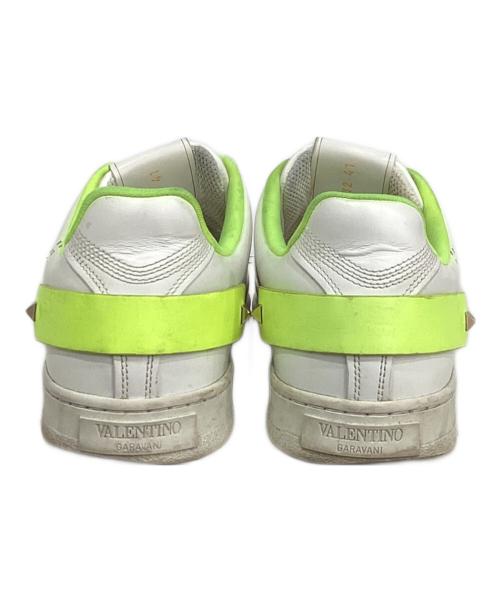 VALENTINO（ヴァレンティノ）VALENTINO (ヴァレンティノ) ローカットスニーカー ホワイト サイズ:25.5ｃｍの古着・服飾アイテム