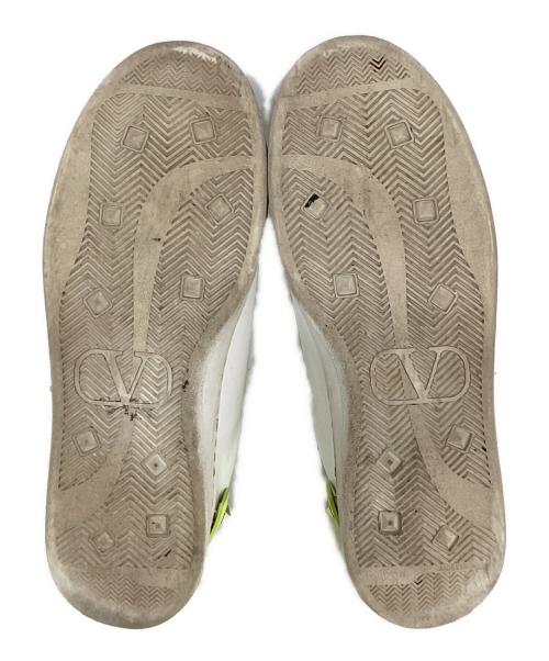 VALENTINO（ヴァレンティノ）VALENTINO (ヴァレンティノ) ローカットスニーカー ホワイト サイズ:25.5ｃｍの古着・服飾アイテム