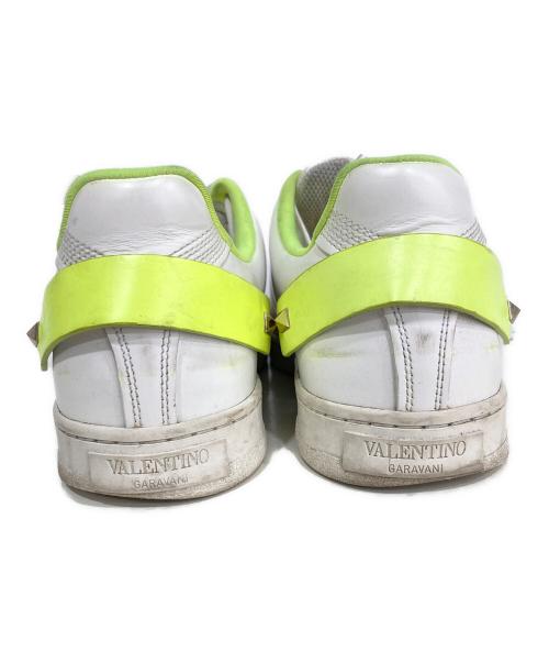 VALENTINO（ヴァレンティノ）VALENTINO (ヴァレンティノ) ローカットスニーカー ホワイト サイズ:25.5ｃｍの古着・服飾アイテム