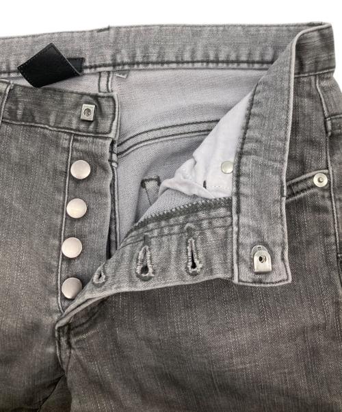 DIOR HOMME（ディオール オム）DIOR HOMME (ディオール オム) 2010SS クリス期 デニムパンツ ブラック サイズ:W26の古着・服飾アイテム