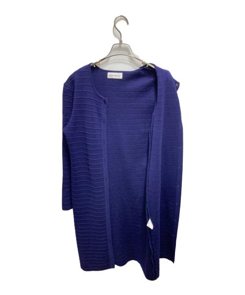 Yves Saint Laurent（イヴサンローラン）Yves Saint Laurent (イヴサンローラン) ニットワンピース ネイビー サイズ:Ⅿの古着・服飾アイテム