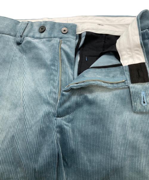 ALLEGE（アレッジ）ALLEGE (アレッジ) コーデュロイパンツ ブルー サイズ:2の古着・服飾アイテム