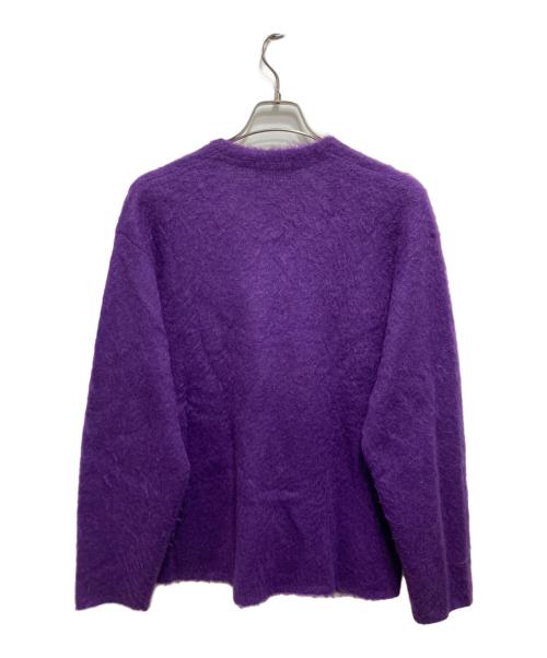 SUPREME（シュプリーム）SUPREME (シュプリーム) 20FW Brushed Mohair Cardigan パープル サイズ:Mの古着・服飾アイテム