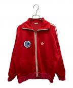 adidasアディダス）の古着「ヴィンテージトラックジャケット」｜レッド