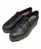 MAX&Co.マックスアンドコー）の古着「ジップ　ローファー」｜ブラック