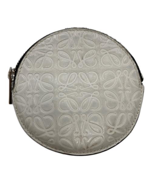 LOEWE（ロエベ）LOEWE (ロエベ) アナグラムコインケース ホワイトの古着・服飾アイテム