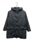 MARGARET HOWELLマーガレットハウエル）の古着「ライナー付きナイロンフーデットコート」｜ネイビー