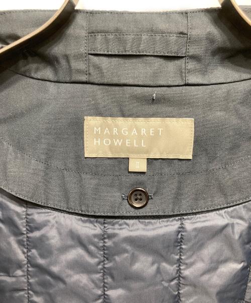 MARGARET HOWELL（マーガレットハウエル）MARGARET HOWELL (マーガレットハウエル) ライナー付きナイロンフーデットコート ネイビー サイズ:Ⅱの古着・服飾アイテム