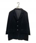 MARGARET HOWELLマーガレットハウエル）の古着「コーデュロイジャケット/8 WALE CORDUROY」｜ブラック