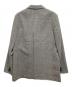 MARGARET HOWELL (マーガレットハウエル) FOX BROTHERS (フォックスブラザーズ) グレンチェックテーラードジャケット グレー サイズ:L：11000円