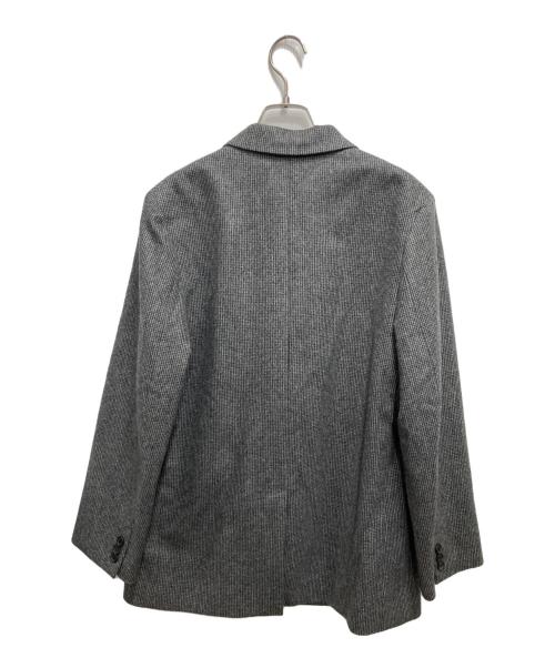 MARGARET HOWELL（マーガレットハウエル）MARGARET HOWELL (マーガレットハウエル) FOX BROTHERS (フォックスブラザーズ) テーラードジャケット グレー サイズ:Ⅲの古着・服飾アイテム