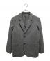 MARGARET HOWELL（マーガレットハウエル）の古着「ウールチェックテーラードジャケット」｜グレー