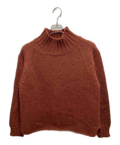 MARGARET HOWELL（マーガレットハウエル）MARGARET HOWELL (マーガレットハウエル) ブリティッシュウールニット ブラウン サイズ:Ⅱの古着・服飾アイテム