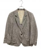 MARGARET HOWELLマーガレットハウエル）の古着「リネンテーラードジャケット」｜グレー