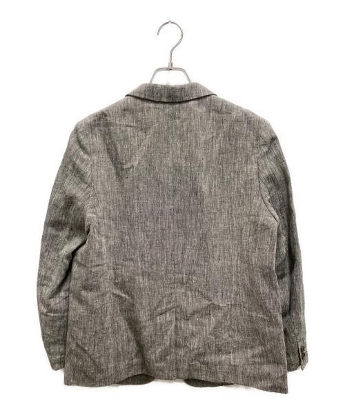 MARGARET HOWELL（マーガレットハウエル）MARGARET HOWELL (マーガレットハウエル) リネンテーラードジャケット グレー サイズ:Ⅲの古着・服飾アイテム