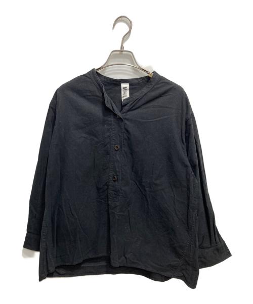 MHL（エムエイチエル）MHL (エムエイチエル) SOFT HOPSACK ブラック サイズ:Mの古着・服飾アイテム