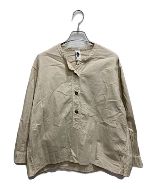 MHL（エムエイチエル）MHL (エムエイチエル) SOFT HOPSACK ベージュ サイズ:Mの古着・服飾アイテム