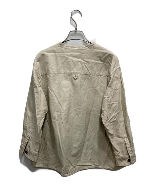 MHL（エムエイチエル）MHL (エムエイチエル) SOFT HOPSACK ベージュ サイズ:Mの古着・服飾アイテム