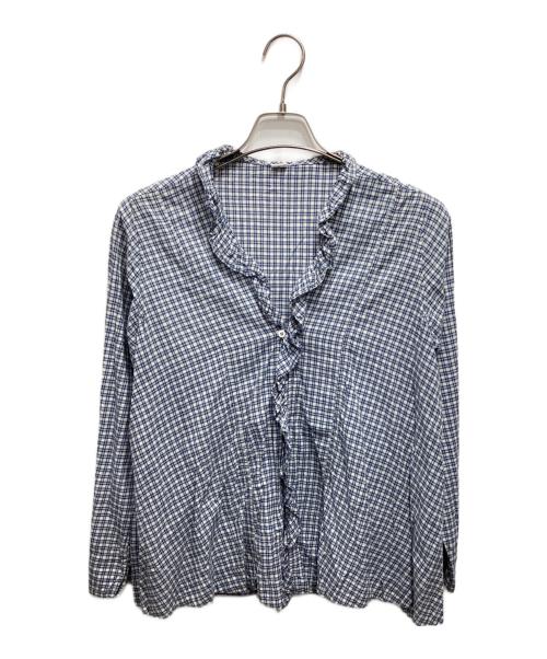 45R（フォーティファイブ・アール）45R (フォーティファイブ・アール) インドカディのカシュクール ネイビー サイズ:Ｌの古着・服飾アイテム