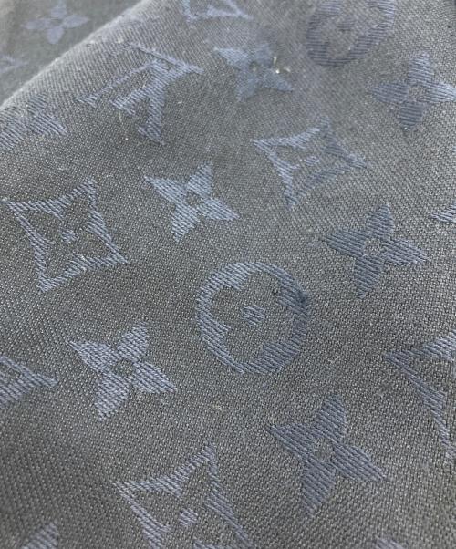 LOUIS VUITTON（ルイ ヴィトン）LOUIS VUITTON (ルイ ヴィトン) モノグラムシルクブレンドストール ネイビーの古着・服飾アイテム