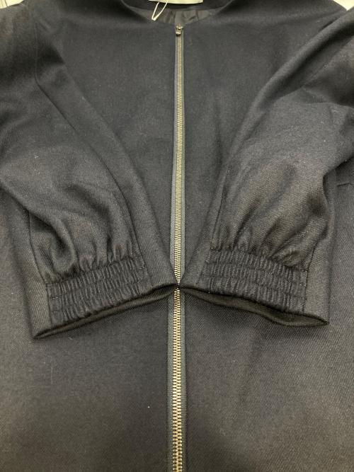 theory luxe（セオリーリュクス）theory luxe (セオリーリュクス) ウールギャバノーカラージャケット ネイビー サイズ:038 未使用品の古着・服飾アイテム