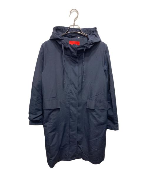 MAX&Co.（マックスアンドコー）MAX&Co. (マックスアンドコー) フーデッドコート ネイビー サイズ:J 46の古着・服飾アイテム