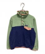 Patagoniaパタゴニア）の古着「LIGHTWEIGHT SYNCHILLA SNAP-T FLEECE PULLOVER」｜グリーン