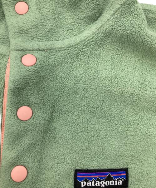 Patagonia（パタゴニア）Patagonia (パタゴニア) LIGHTWEIGHT SYNCHILLA SNAP-T FLEECE PULLOVER グリーン サイズ:Sの古着・服飾アイテム