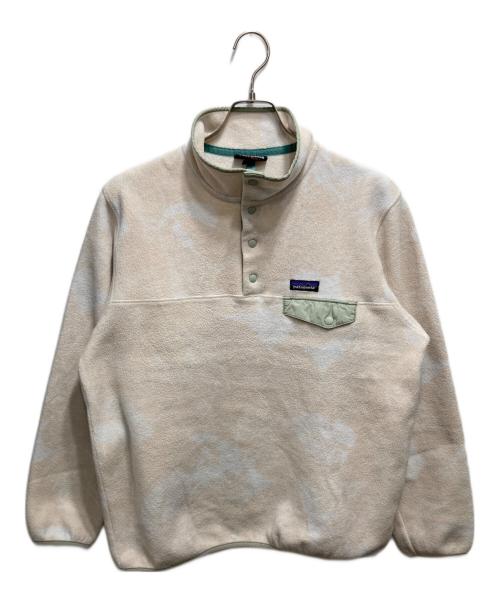 Patagonia（パタゴニア）Patagonia (パタゴニア) ライトウェイトシンチラスナップTプルオーバー ベージュ サイズ:XLの古着・服飾アイテム