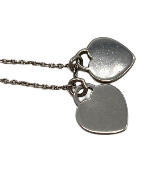 TIFFANY & Co.（ティファニー）TIFFANY & Co. (ティファニー) リターントゥダブルハートネックレス シルバーの古着・服飾アイテム