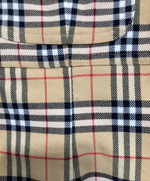 BURBERRY BLACK LABEL（バーバリーブラックレーベル）BURBERRY BLACK LABEL (バーバリーブラックレーベル) ノバチェック柄ワンピース ブラウン サイズ:38の古着・服飾アイテム