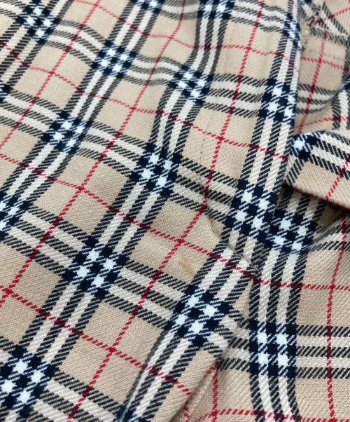 Burberry's BLUE LABEL（バーバリーズ ブルーレーベル）Burberry's BLUE LABEL (バーバリーズ ブルーレーベル) ノバチェック柄パンツ ブラウン サイズ:38の古着・服飾アイテム