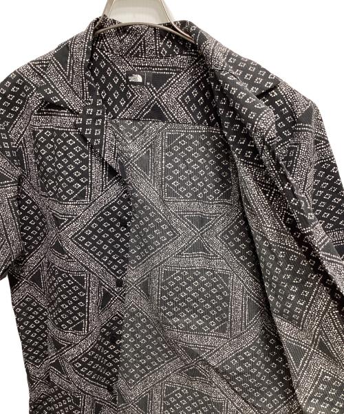 THE NORTH FACE（ザ ノース フェイス）THE NORTH FACE (ザ ノース フェイス) ショートスリーブドットエアーシャツ ブラック サイズ:Mの古着・服飾アイテム