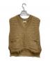 IENA（イエナ）の古着「ツイードニットベスト」｜ブラウン