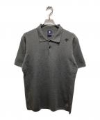 DESCENTE GOLFデサントゴルフ）の古着「半袖ポロシャツ」｜グレー