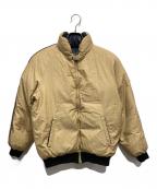 MONCLER×asicsモンクレール×アシックス）の古着「リバーシブルダウンジャケット」｜ブラック