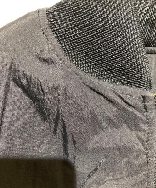 NIKE（ナイキ）NIKE (ナイキ) リバーシブル中綿ジャケット イエロー×ブラック サイズ:Mの古着・服飾アイテム